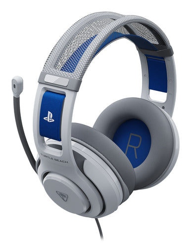 Turtle Beach Atlas 200 – PlayStation-headset – Hvid – headset skråt bagfra