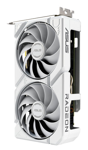 ASUS Radeon RX 9060 XT DUAL WHITE Edition 16GB – Hvid