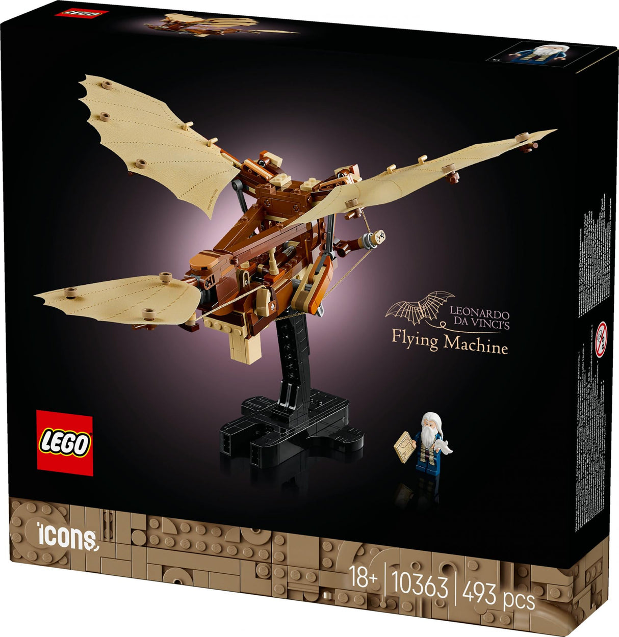 LEGO 10363 Icons Leonardo da Vinci's Flying Machine LEGO