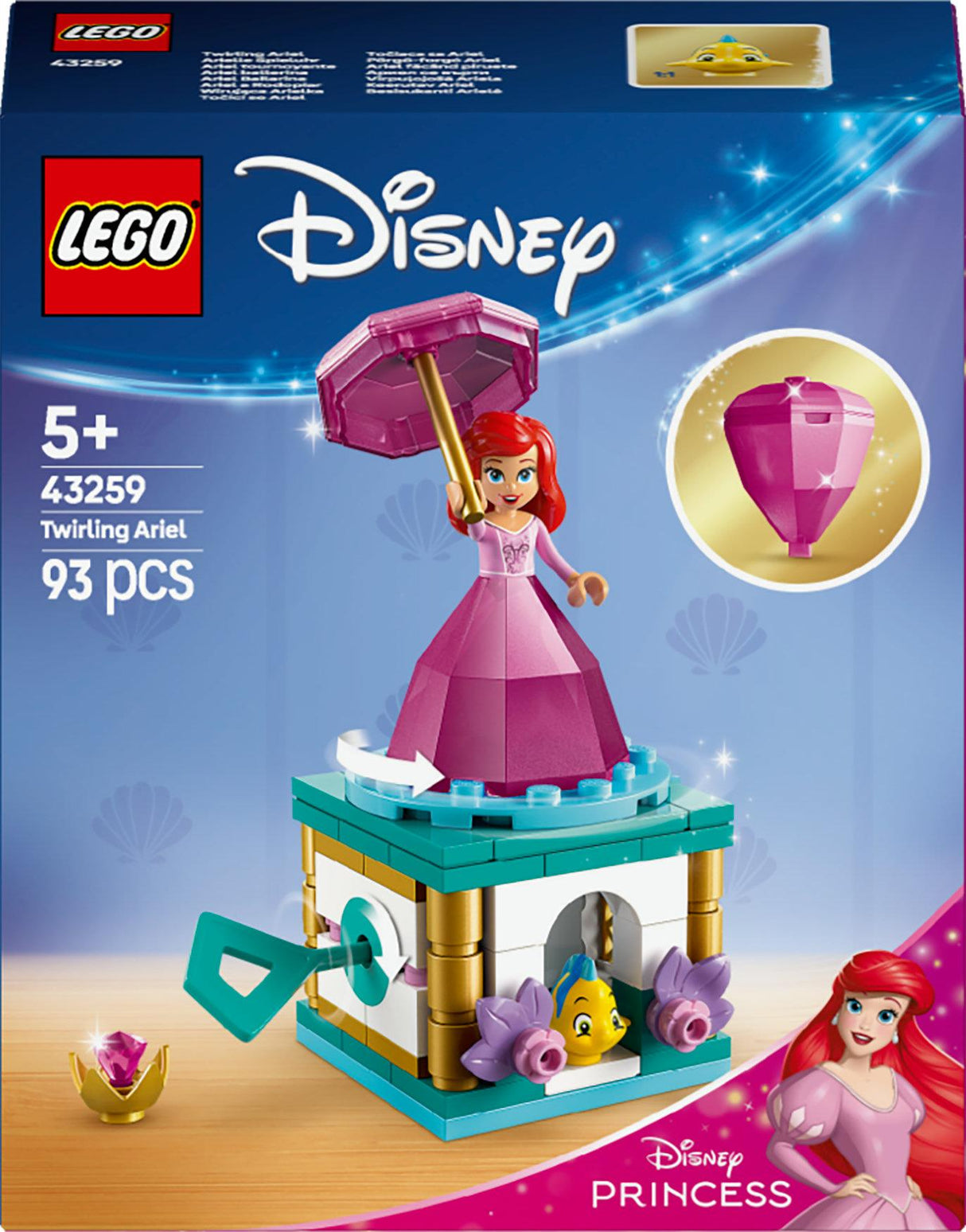 LEGO - Disney Princess - Twirling Ariel (43259) LEGO