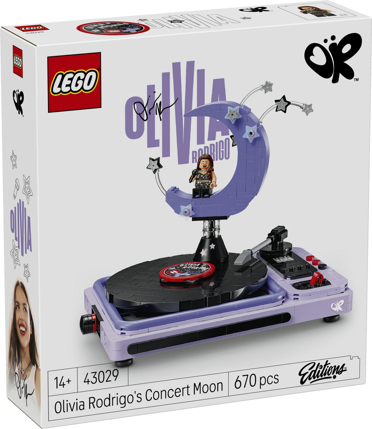 LEGO - Editions Music - Olivia Rodrigo's Concert Moon (43029) LEGO