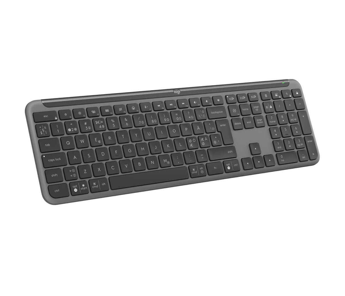Logitech - Signature Slim Wireless keyboard K950 Nordic Logitech