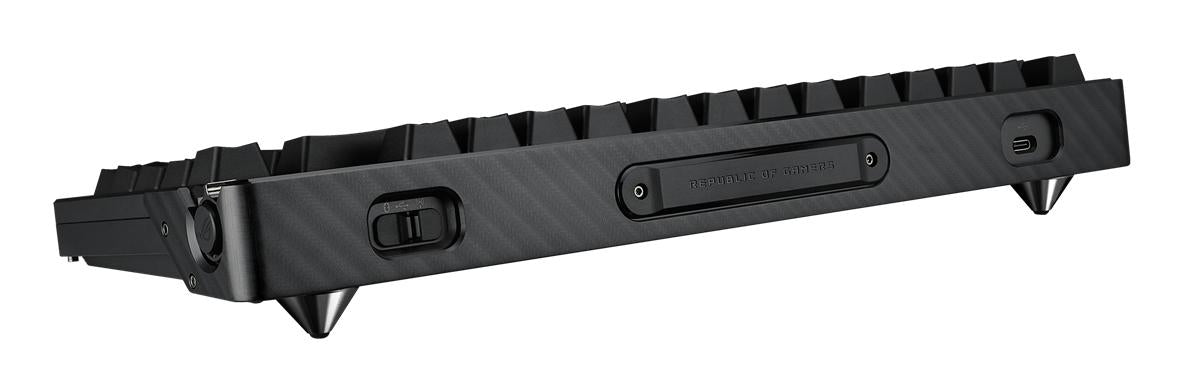 ASUS ROG AZOTH EXTREME 75% Wireless DIY Custom Gaming Keyboard, OLED display ASUS