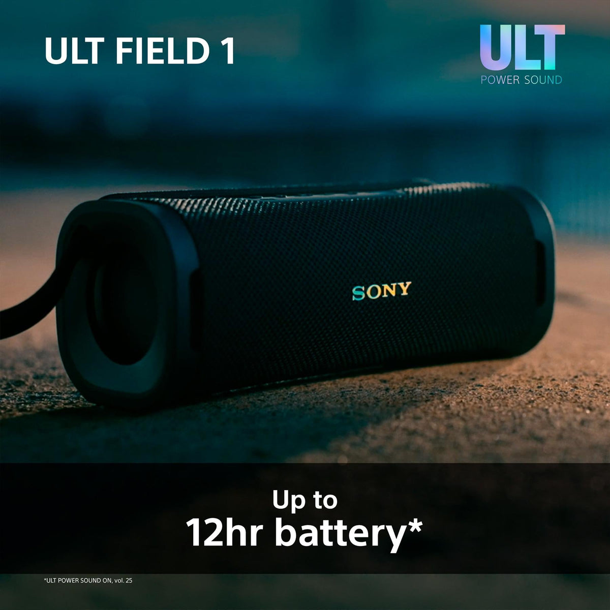 Sony Ult Field 1 – bærbar Bluetooth-højttaler – sort – produktdetalje 8