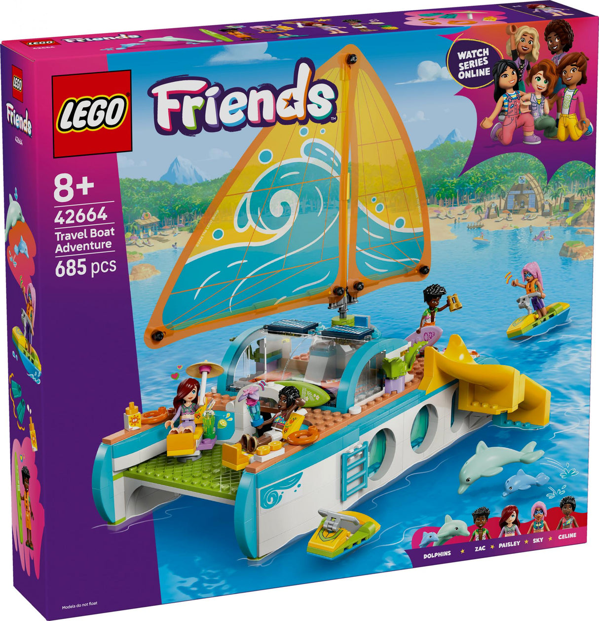 LEGO 42664 Friends Sailing Adventure LEGO