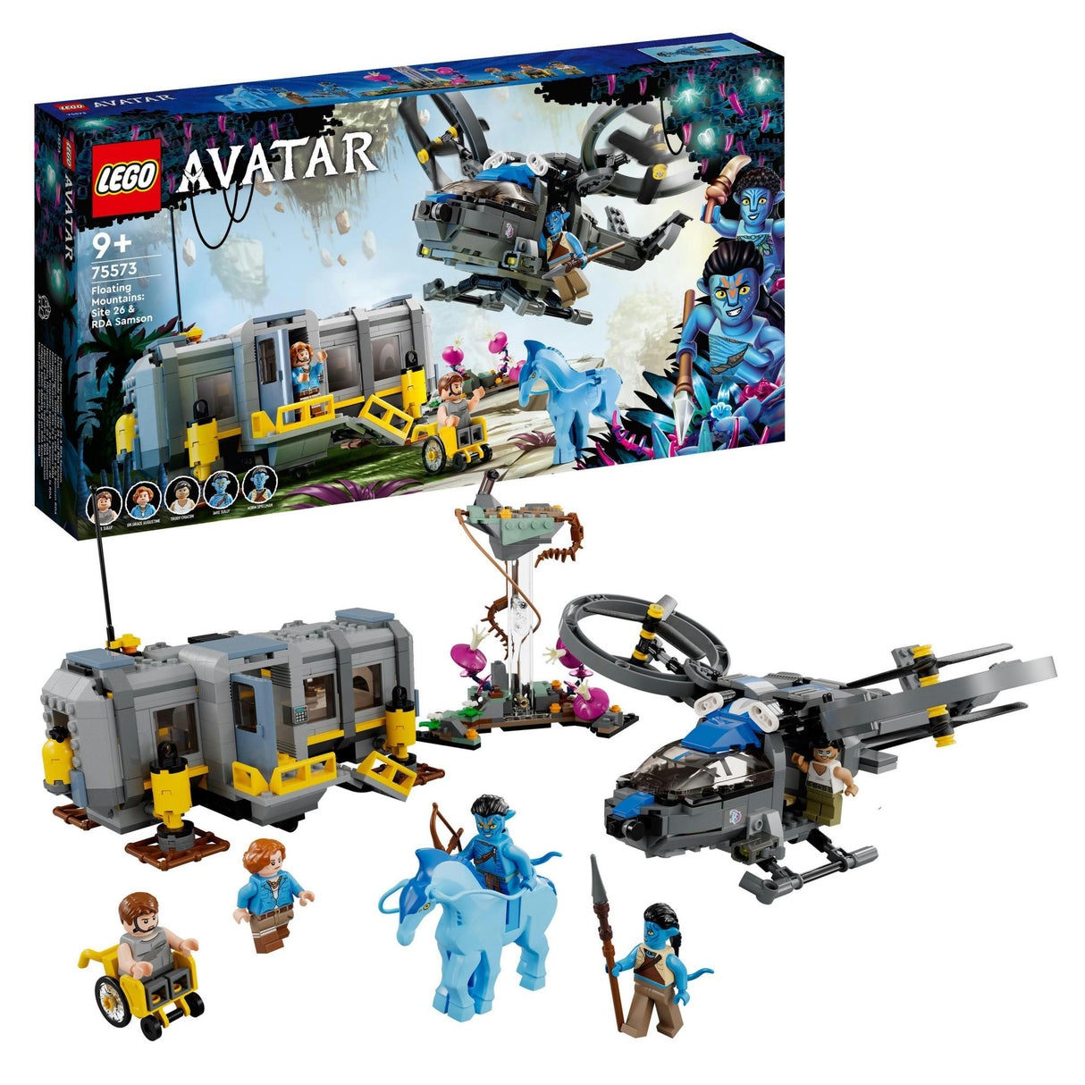 LEGO 75573 Avatar Floating Mountains: Site 26 and RDA Samson LEGO