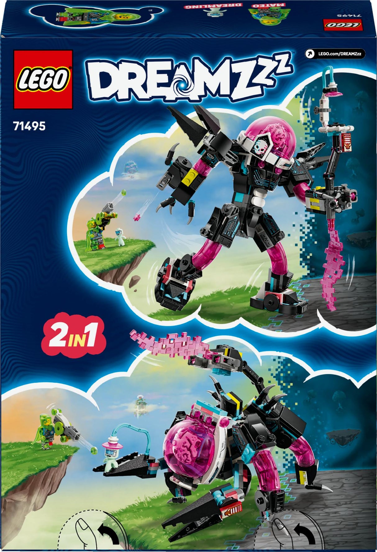 LEGO 71495 DREAMZzz Mateo vs. Cyberbrain Mech LEGO