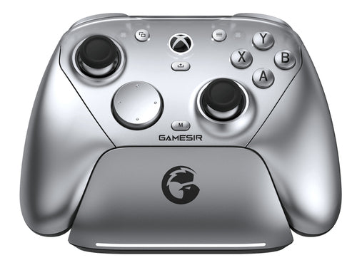 GameSir G7 Pro Multiplatform Gamepad - Metallic Silver (TMR Sticks, Hall-Effect Triggers) Xbox Licensed GameSir