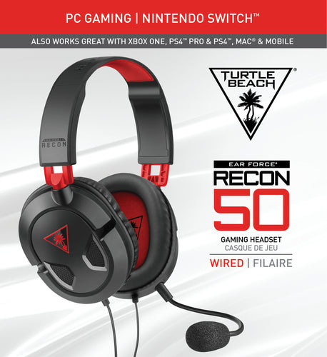 Turtle Beach - Recon 50 Gaming Headset Turtle Beach