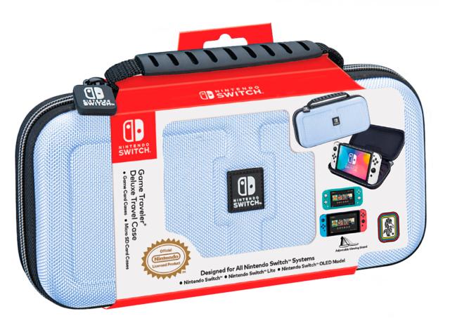Nacon Switch Travel Case Pastel Blue Switch Lite/Switch OLED Nacon