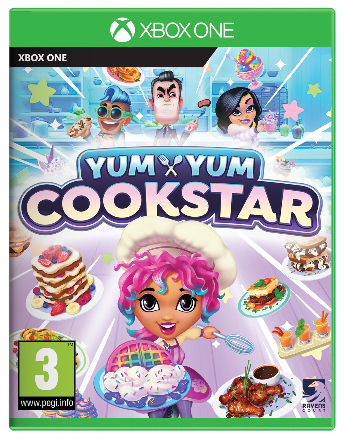 Yum Yum Cookstar – Xbox One – spilomslag