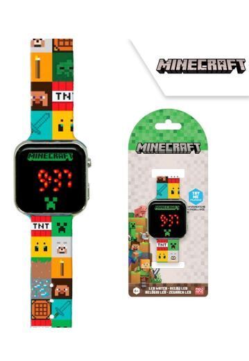 Minefragt Led armbånds ur Mojang
