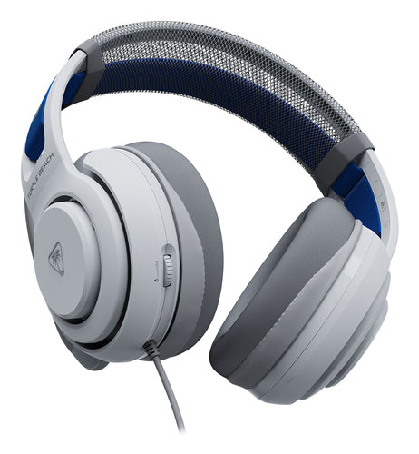 Turtle Beach Atlas 200 – PlayStation-headset – Hvid – headset med ørepuder synlige