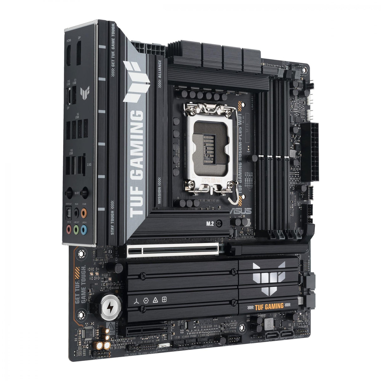 ASUS TUF GAMING B860M-PLUS WIFI (mATX, B860, LGA 1851, DDR5) ASUS