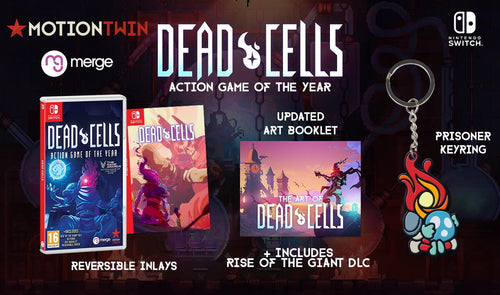 Dead Cells Game of the Year Edition Nintendo Switch – Illustration af udgavens indhold