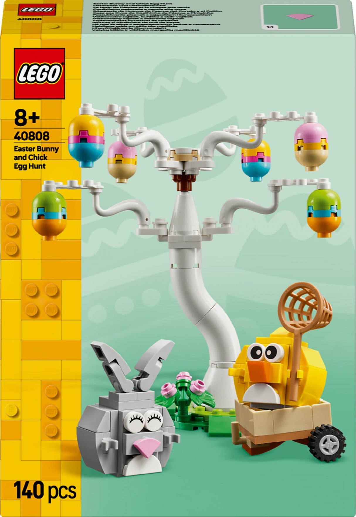 LEGO 40808 Easter Bunny and Easter Egg Hunt, construction toy LEGO