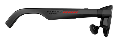 ASUS ROG XREAL R1-N – brillestang og linse fra siden