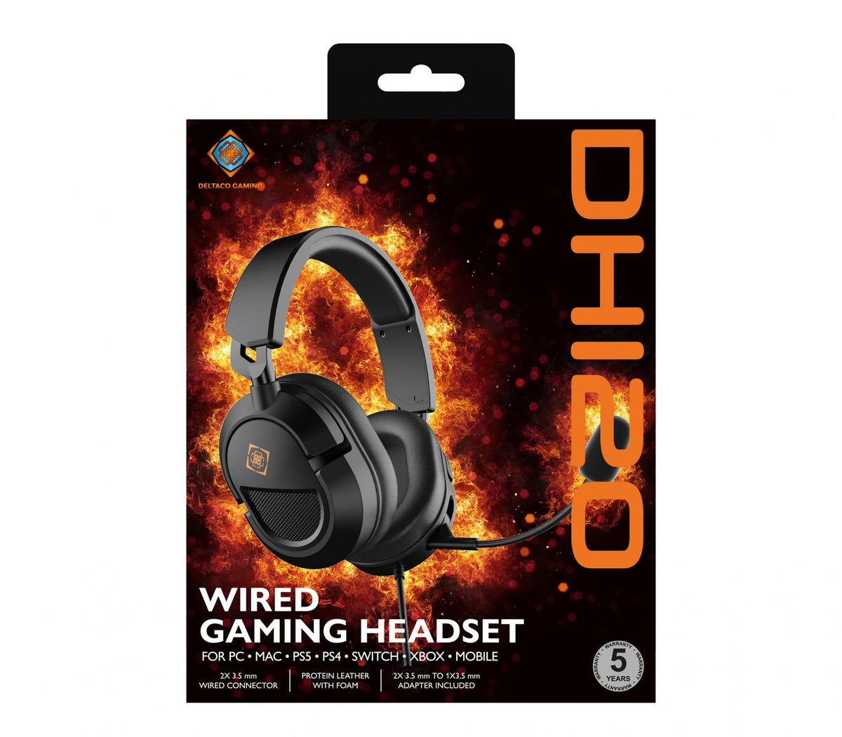 DH120 Stereo PC Gaming Headset deltaco_gaming