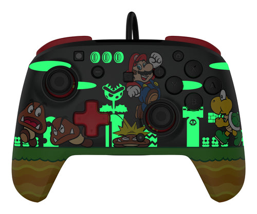 Turtle Beach Rematch Wired Goomba Stomp – Switch-controller – Illustration af selvlysende motiv