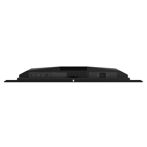 MSI MAG 272UP QD-OLED X24 – 26,5″ gamingskærm, 3840 × 2160, 240 Hz – tilslutninger set nedefra