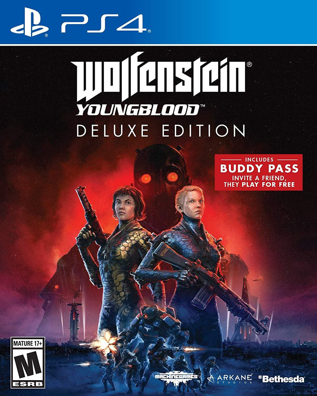 Wolfenstein: Youngblood (Deluxe Edition) (Import) – PlayStation 4 – spilomslag