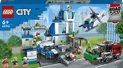 LEGO City 60316 – Politistation – Æskens forside
