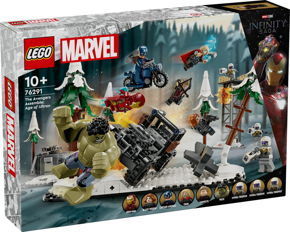 LEGO 76291 Marvel Super Heroes Avengers Assemble: Age of Ultron, construction toy LEGO