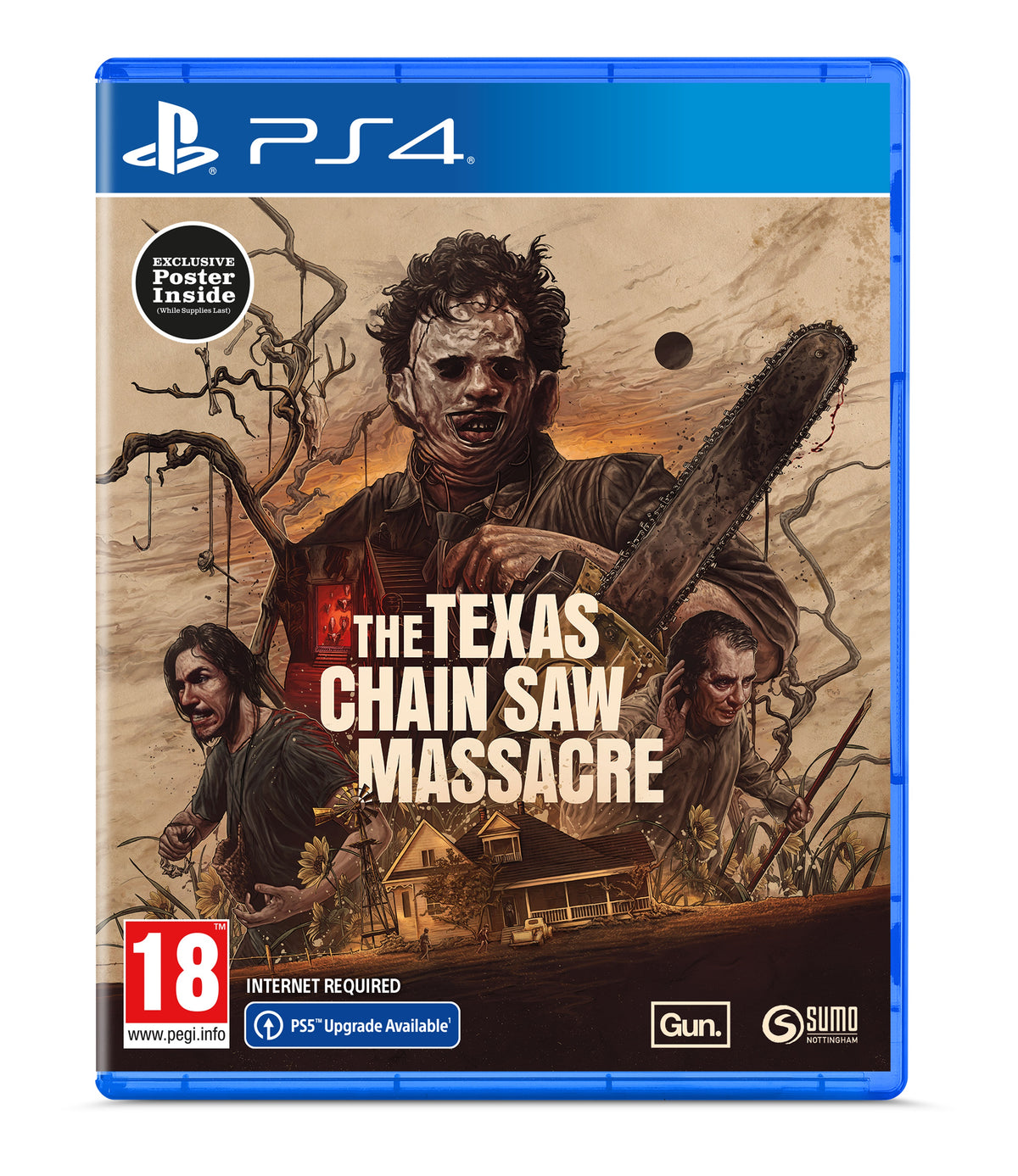 The Texas Chain Saw Massacre – PlayStation 4 – spilomslag