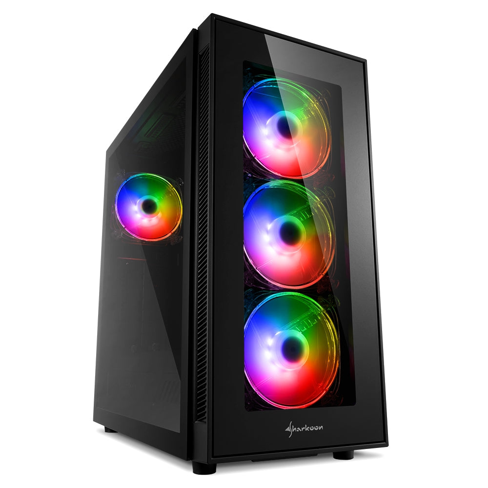 Sharkoon TG5 PRO RGB, tower case (black) Sharkoon
