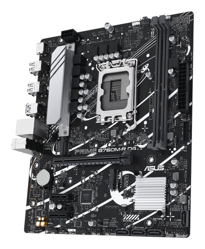 ASUS PRIME B760M-R D4 – set fra højre