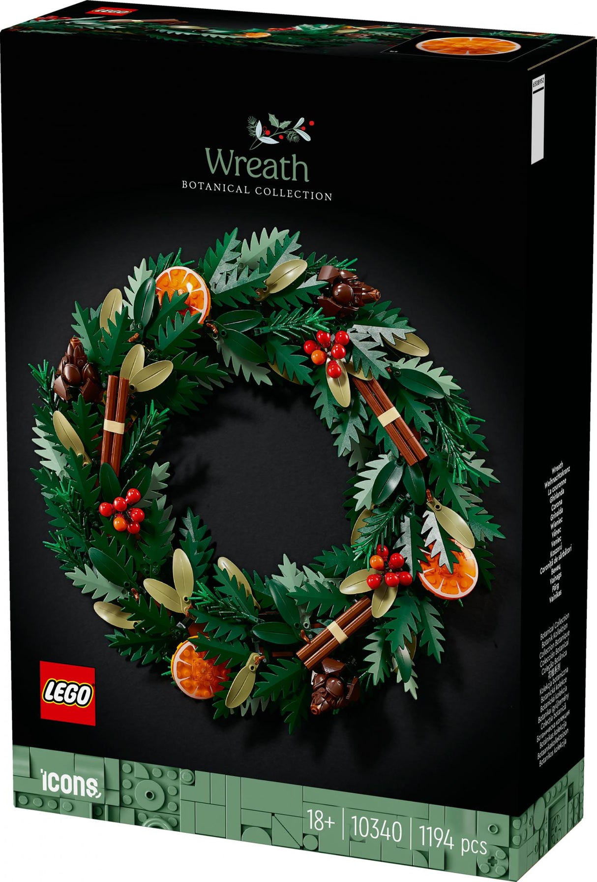 LEGO 10340 Icons Christmas Wreath LEGO