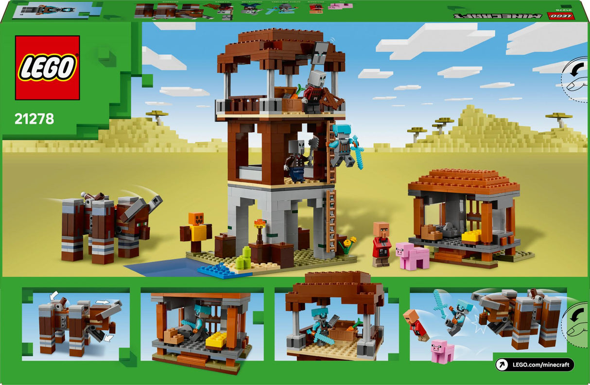 LEGO - Minecraft - The Pillager Outpost and Ravager (21278) LEGO