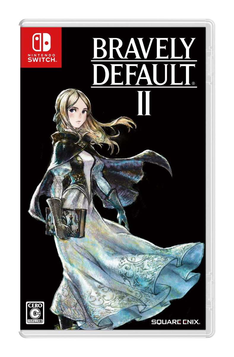 Bravely Default II – omslag til Nintendo Switch