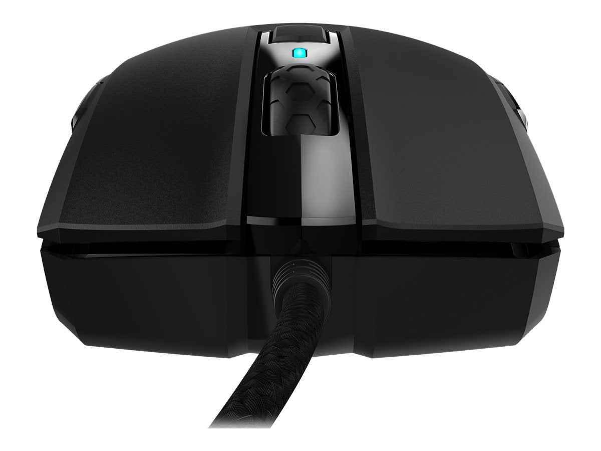 CORSAIR Gaming M55 RGB PRO Optisk Kabling Sort