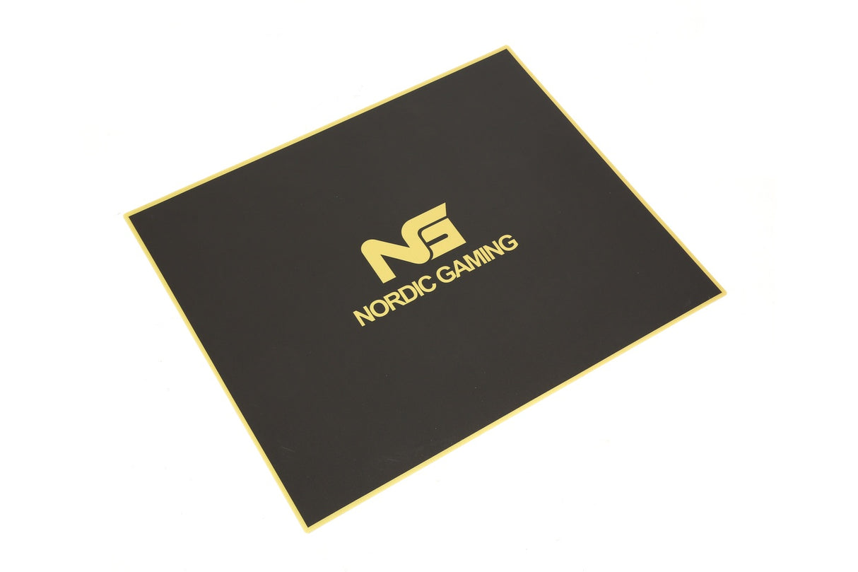 Nordic Gaming Guardian Stuhlmatte Schwarz/Gold