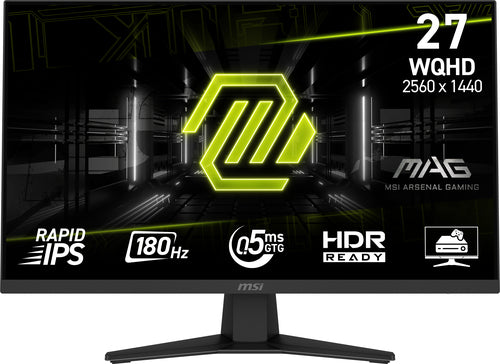 MSI MAG 274QF – 27″ WQHD Rapid IPS-gamingskærm, 180 Hz – skærmens egenskaber