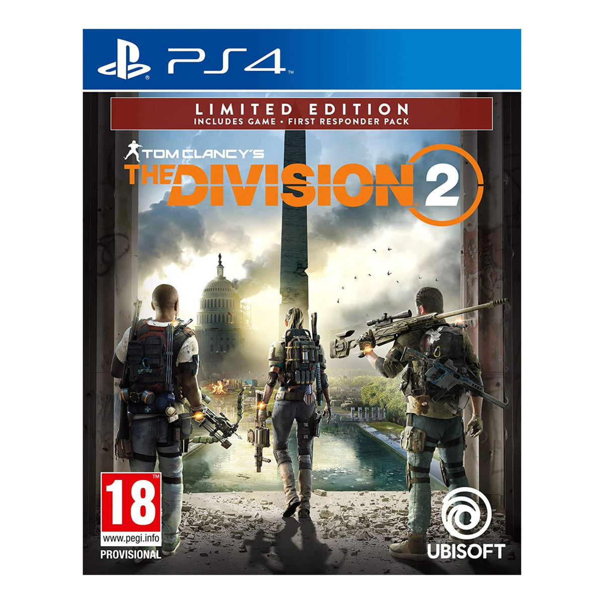 The Division 2 (Limited Edition) – PlayStation 4 – spilomslag