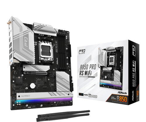 ASRock B850 Pro RS WiFi bundkort - produktbillede 1