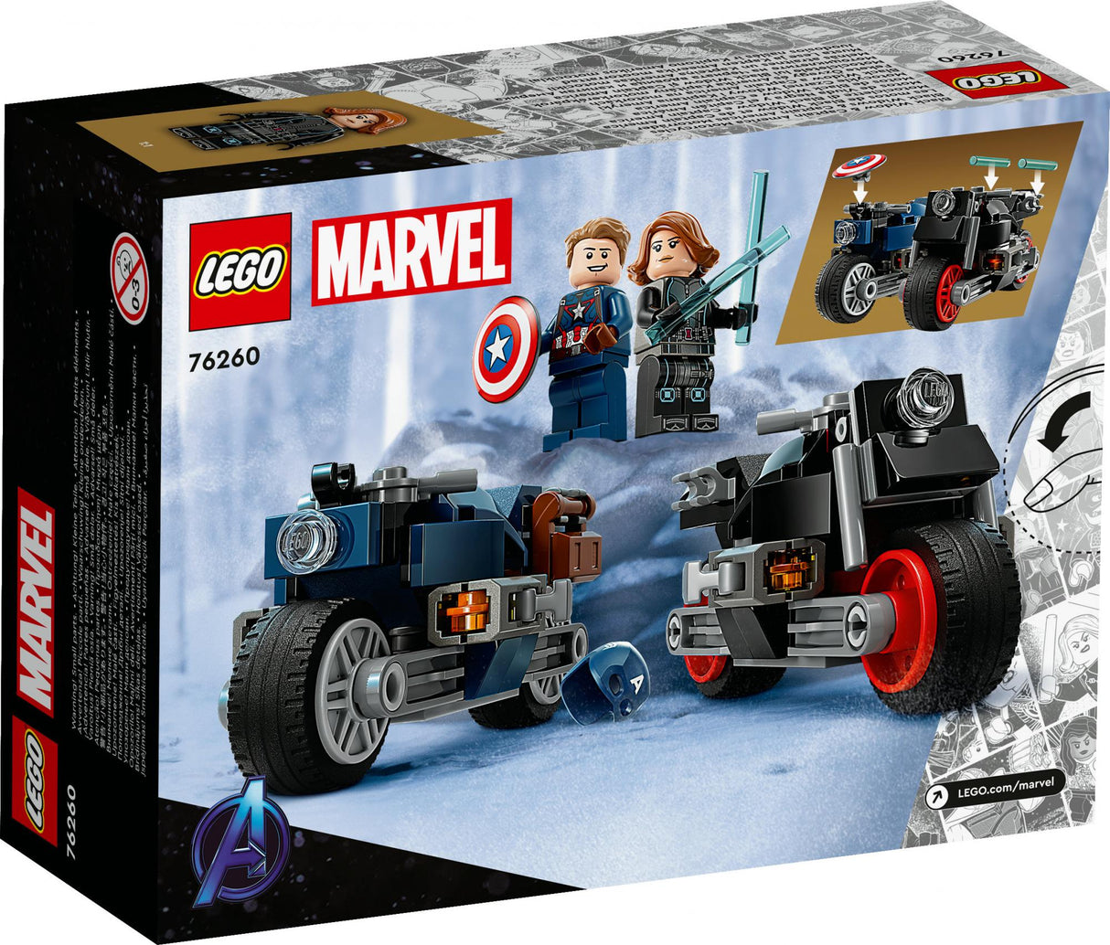 LEGO Super Heroes - Black Widow & Captain America Motorcycles (76260) LEGO