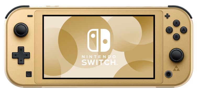 Nintendo Switch Lite Hyrule Edition – uden voucher