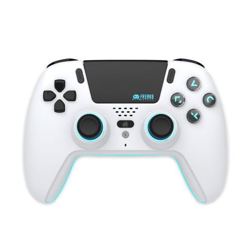Freaks And Geeks - Wireless Bluetooth Controller for PS5- LED - White