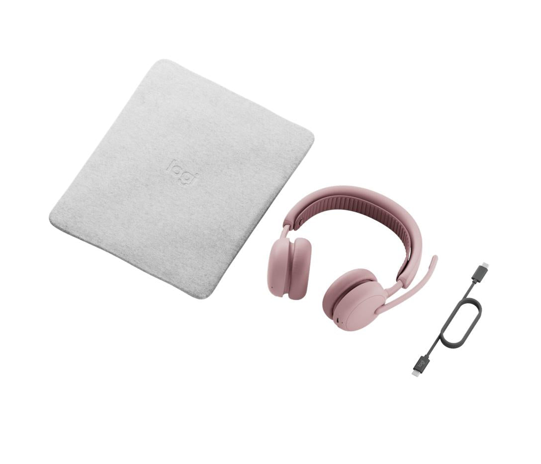 Logitech - Zone Wireless 2 ES – Wireless Noise Cancelling Headset with Adaptive Hybrid ANC, Bluetooth Logitech