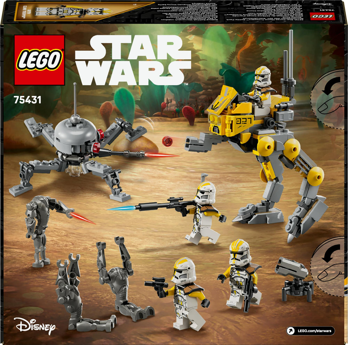 LEGO - Star Wars TM - 327th Star Corps Clone Troopers™ Battle Pack (75431) LEGO