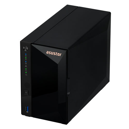 Asustor DRIVESTOR 2 Pro Gen2 AS3302T v2 – set skråt forfra (vinkel 3)
