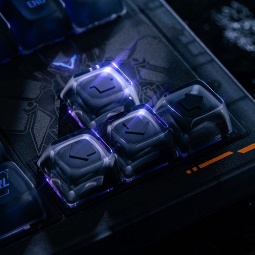 8BitDo Retro 87 Mecha Break – mekanisk tastatur, engelsk – Illustration af hot-swap-switchen