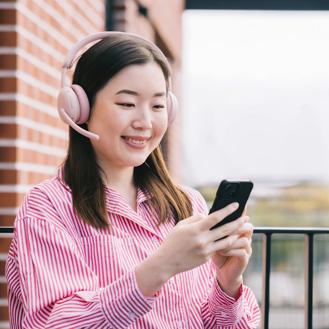 Logitech - Zone Wireless 2 ES – Wireless Noise Cancelling Headset with Adaptive Hybrid ANC, Bluetooth Logitech