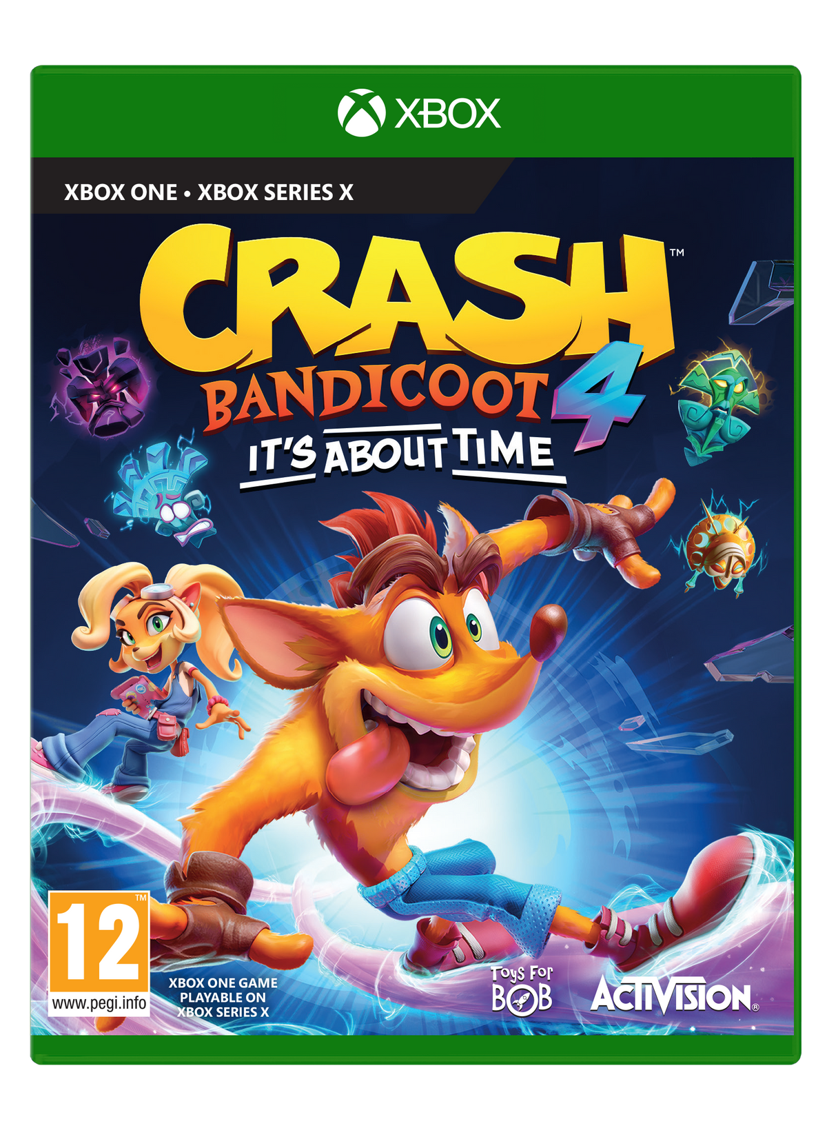 Crash Bandicoot 4: It’s About Time – Xbox One – spilomslag