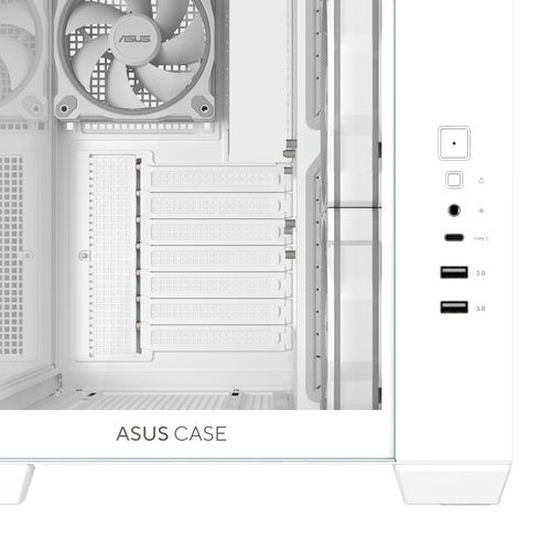 ASUS A32 Plus TG ARGB White – nærbillede af produktets detaljer