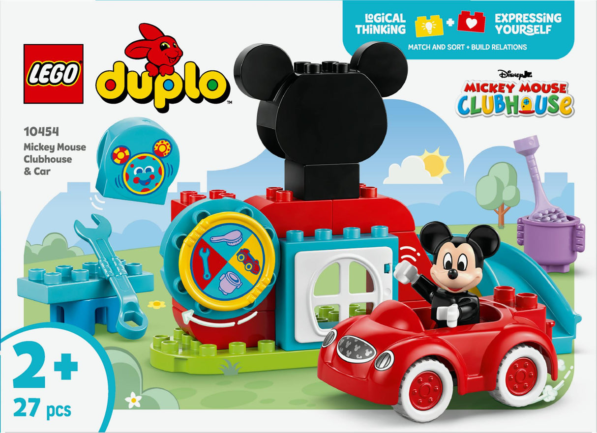 LEGO 10454 DUPLO Disney Mickey's clubhouse and car LEGO