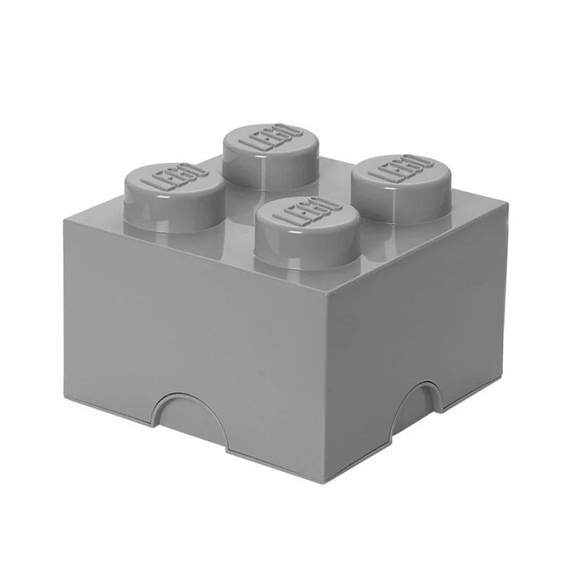 Room Copenhagen LEGO Storage Brick 4 grey - RC40031740 Room Copenhagen